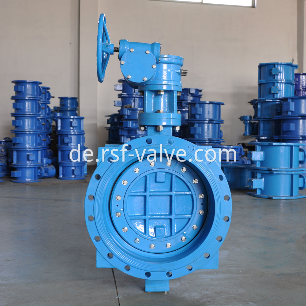 Double Eccentric Flange Butterfly Valve 3